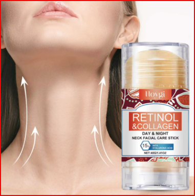 Retinol & Collagen Neck Cream - 40g | Firming, Moisturizing & Lifting | Hyaluronic Acid for All Skin Types