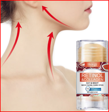 Retinol & Collagen Neck Cream - 40g | Firming, Moisturizing & Lifting | Hyaluronic Acid for All Skin Types
