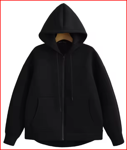 KEYANKETIAN Winter New Women's Zipper Hoodie High Street Unisex style Double Pockets Oversize Loose Sweatshirts Outerwear Top