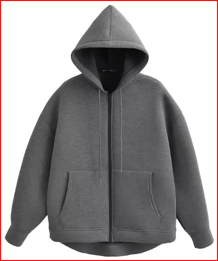KEYANKETIAN Winter New Women's Zipper Hoodie High Street Unisex style Double Pockets Oversize Loose Sweatshirts Outerwear Top