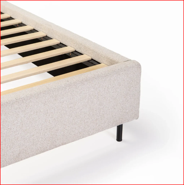 EDEN TEXTURED FABRIC BED
